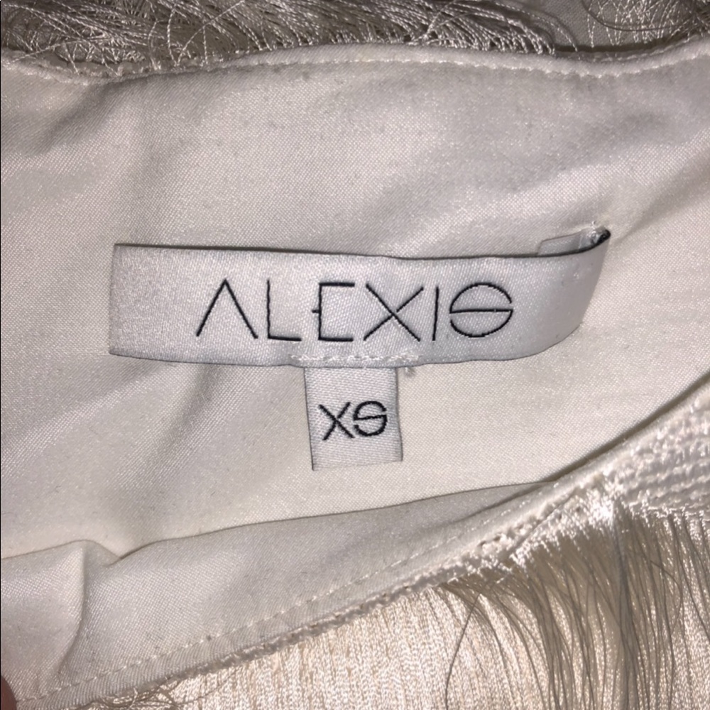 NWOTS Alexis White Flapper Top - Picture 3 of 3